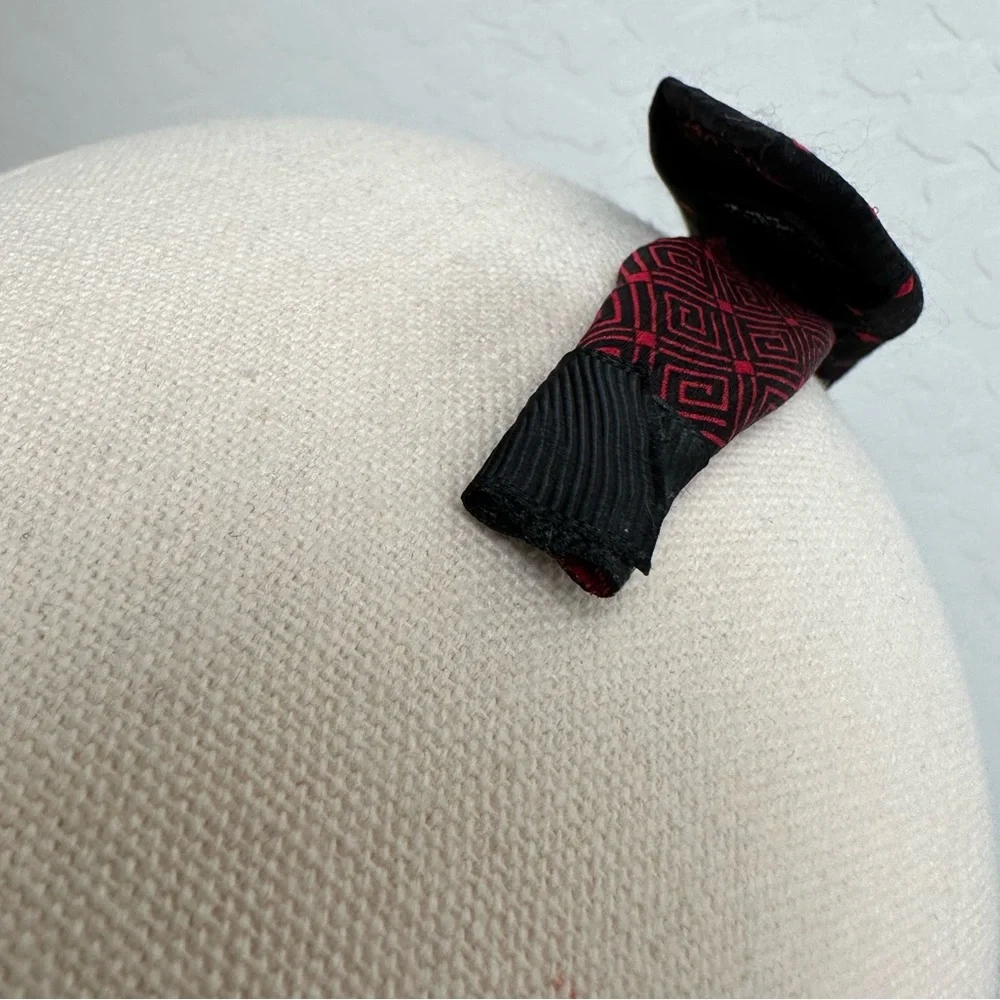 CUSTOM, ONE-OF-A-KIND VERSACE SILK TIE HEADBAND